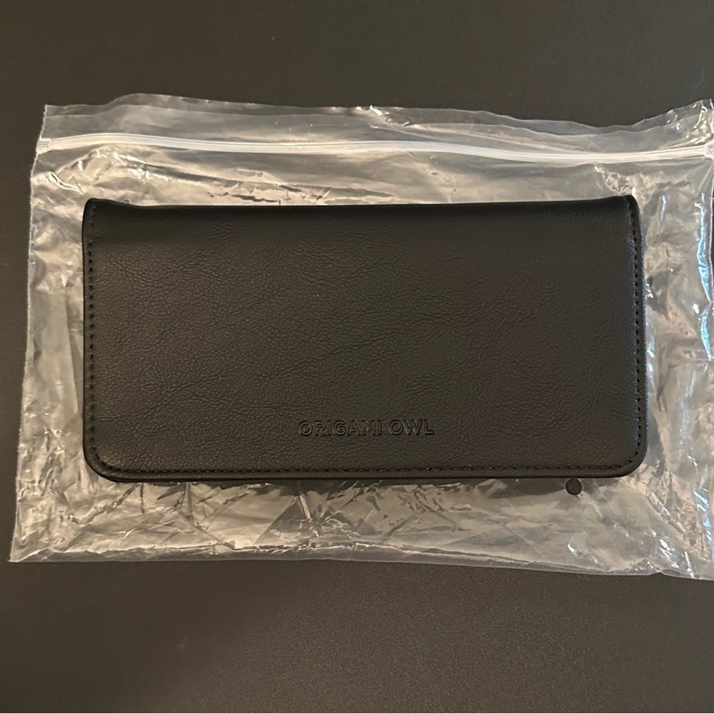 Origami Owl Elegant Black Clutch